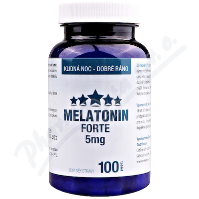 Melatonin Forte 5mg tbl.100 Clinical